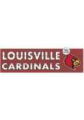 KH Sports Fan Louisville Cardinals 35x10 Indoor Outdoor Colored Logo Sign