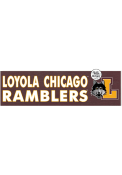 KH Sports Fan Loyola Ramblers 35x10 Indoor Outdoor Colored Logo Sign