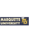 KH Sports Fan Marquette Golden Eagles 35x10 Indoor Outdoor Colored Logo Sign