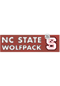 KH Sports Fan NC State Wolfpack 35x10 Indoor Outdoor Colored Logo Sign