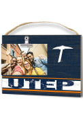 UTEP Miners Clip It Colored Logo Photo Picture Frame