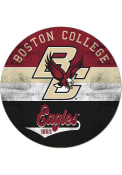 KH Sports Fan Boston College Eagles 20x20 Retro Multi Color Circle Sign
