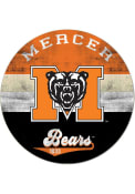 KH Sports Fan Mercer Bears 20x20 Retro Multi Color Circle Sign