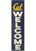 KH Sports Fan Cal Golden Bears 12x48 Welcome Leaning Sign
