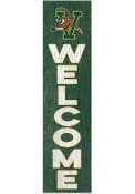 KH Sports Fan Vermont Catamounts 11x46 Welcome Leaning Sign