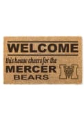 Mercer Bears 18x30 Welcome Door Mat