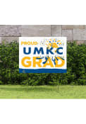 UMKC Roos 18x24 Proud Grad Logo Yard Sign
