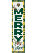 KH Sports Fan Vermont Catamounts 12x48 Merry Christmas Leaning Sign