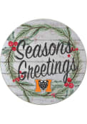 KH Sports Fan Mercer Bears 20x20 Weathered Seasons Greetings Sign