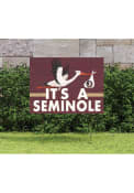 Florida State Seminoles 18x24 Stork Yard Sign