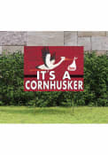 Nebraska Cornhuskers 18x24 Stork Yard Sign