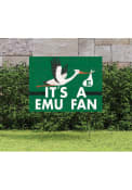 Eastern Michigan Eagles 18x24 Stork Yard Sign