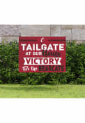 Red Cincinnati Bearcats 18x24 Tailgate Yard Sign