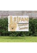 Vanderbilt Commodores 18x24 Fan Yard Sign