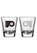 Philadelphia Flyers 2 oz Satin Etched Shot Glass