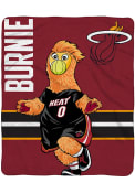 Miami Heat 60x80 Mascot Raschel Blanket