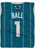 Charlotte Hornets LaMelo Ball 60x80 Jersey Raschel Blanket