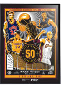Cleveland Cavaliers 50th Anniversary Deluxe Framed Posters