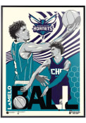 Charlotte Hornets LaMelo Ball 18x24 Deluxe Framed Posters