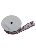 K-State Wildcats 7/8 Inch 3 Yard Spool Hair Ribbons