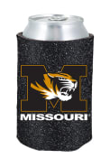 Missouri Tigers Black Glitter Can Coolie