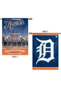Detroit Tigers 28x40 Stadium Silk Screen Sleeve Banner