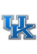 Sports Licensing Solutions Kentucky Wildcats Aluminum Color Car Emblem - Blue