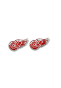 Detroit Red Wings Womens Post Earrings - Silver