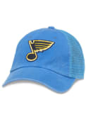 St Louis Blues Raglan Bones Adjustable Hat - Blue