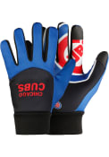 Chicago Cubs Palm Logo Texting Gloves - Blue