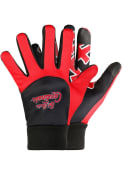 St Louis Cardinals Palm Logo Texting Gloves - Red