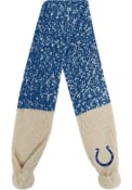 Indianapolis Colts Womens Confetti Scarf - Blue
