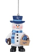 Kansas City Royals Snowman Basket Ornament