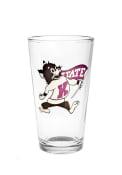 K-State Wildcats Willie Pint Glass