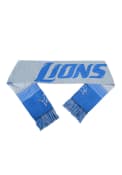 Detroit Lions Reversible Split Logo Scarf - Blue