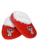 Texas Tech Red Raiders Baby Forever Collectibles Fuzzy Slippers - Red