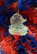 Chicago Cubs Helmet Ice Sculpture Ornament