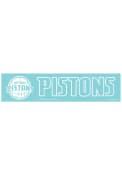 Detroit Pistons 4x17 White Auto Strip - White