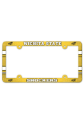 Wichita State Shockers Plastic Full Color License Frame