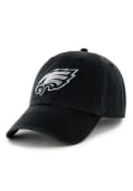 Philadelphia Eagles 47 Clean Up Adjustable Hat - Black