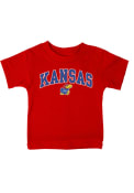 Kansas Jayhawks Infant Arch T-Shirt - Red