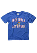 Kansas Jayhawks Youth Blue Circus T-Shirt