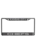 Kansas City Chiefs Team Name Carbon Fiber License Frame