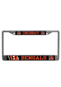 Cincinnati Bengals Mega Logo License Frame