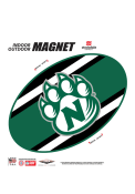 Northwest Missouri State Bearcats Team Color Magnet