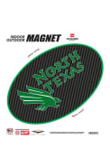 North Texas Mean Green 6 Inch Carbon Magnet
