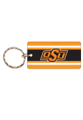Oklahoma State Cowboys Stripe Keychain