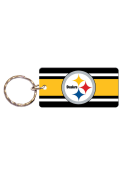 Pittsburgh Steelers Stripe Keychain