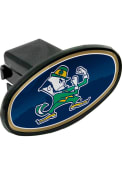 Notre Dame Fighting Irish Plastic Oval Car Accessory Hitch Cover