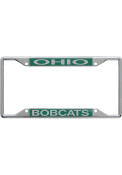 Ohio Bobcats Team Name Inlaid License Frame